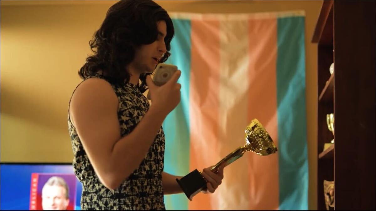 Transgender person in the political announcement