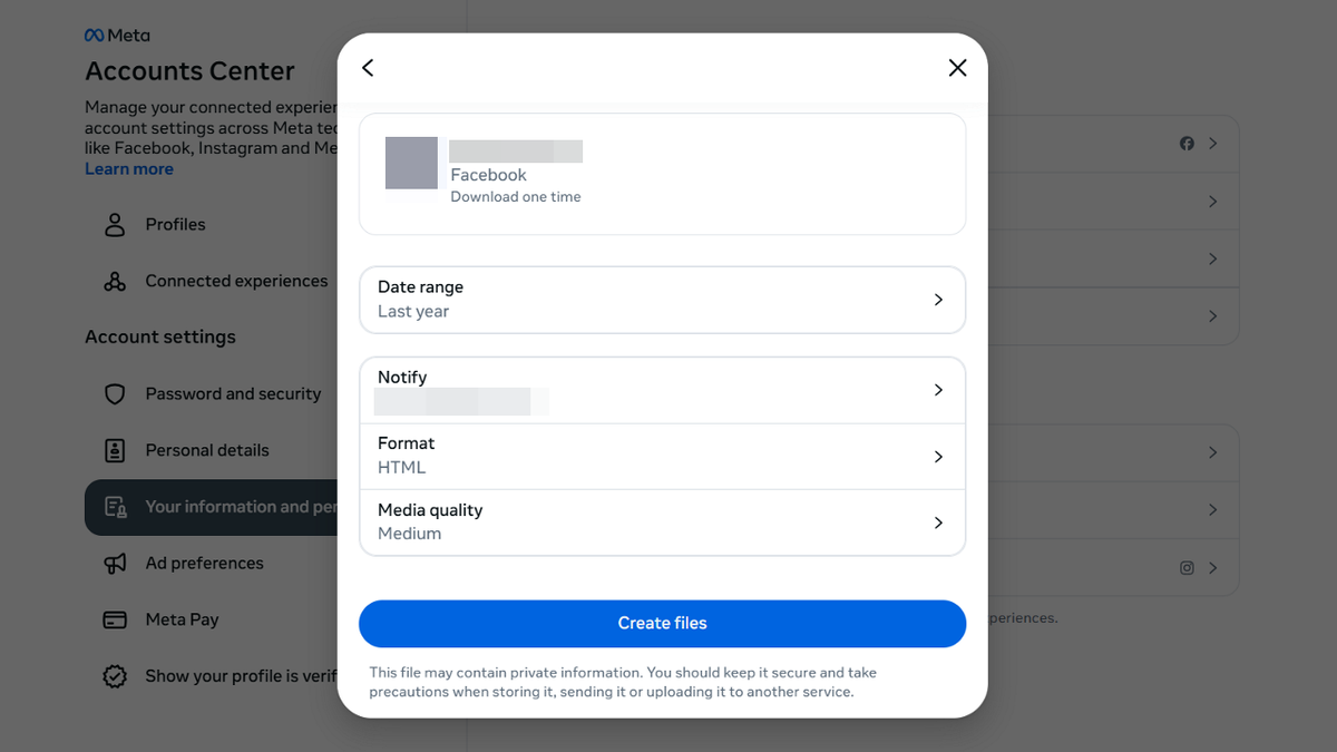 Facebook data 10