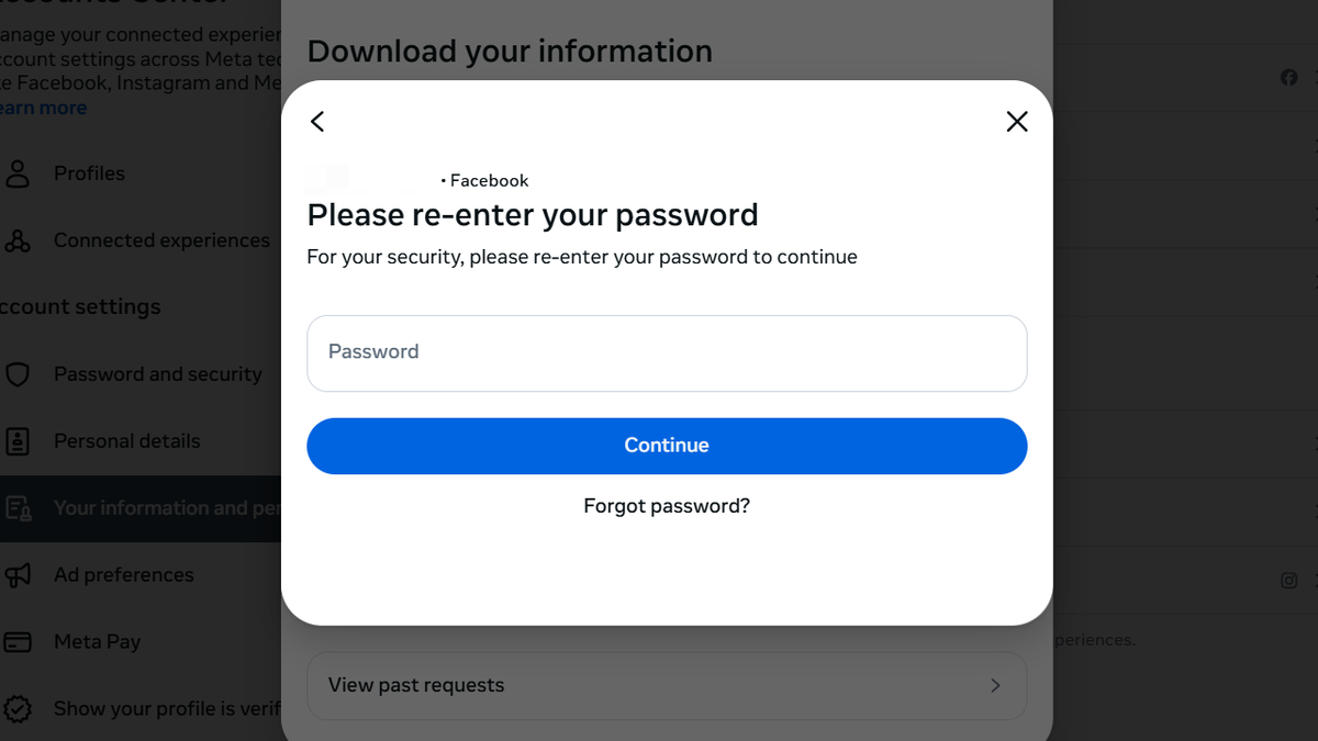 Facebook data 13