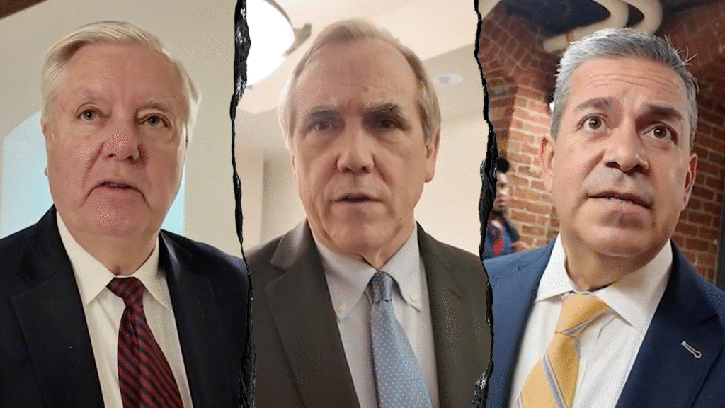 Senators condemn the fatal shooting of the Israeli Embassy employees as families cry