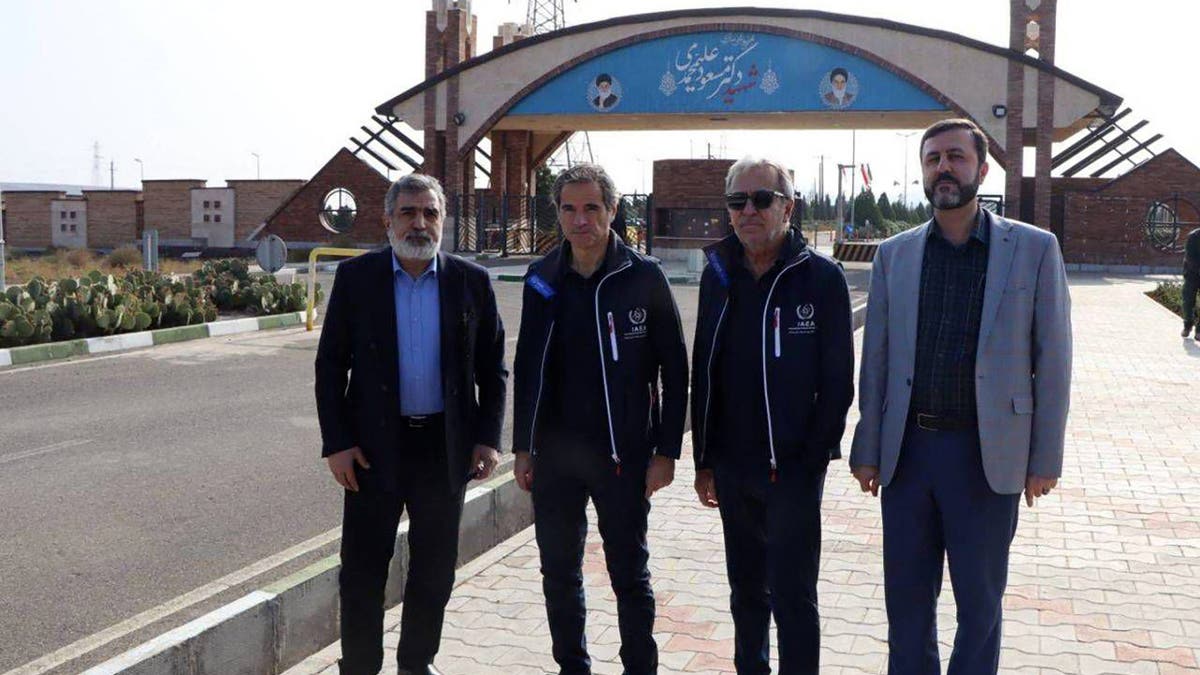 Members of Iran's Atomic Energy Organization with Atomic International Agency Members