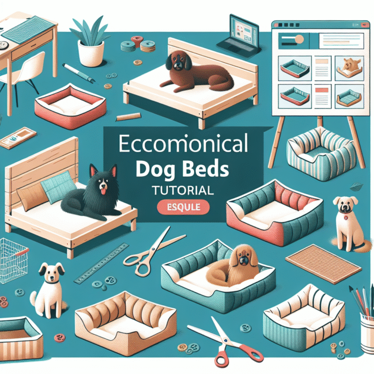 tutorial de caminhas econômicas para cães