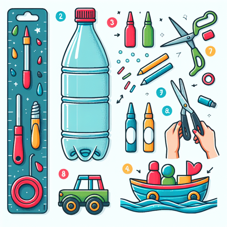 tutorial de brinquedos com garrafa PET